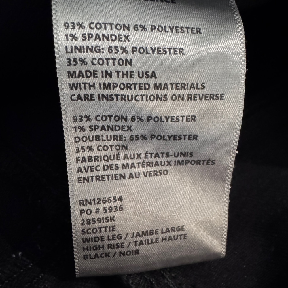 L'AGENCE Scottie Black Flare Women's Jeans Size 27 New - Picture 13 of 16